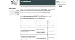 Desktop Screenshot of pillole.tagliacarne.it